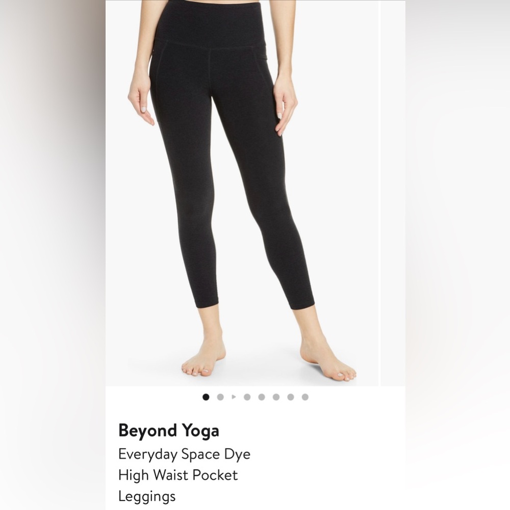 Beyond Yoga- Everyday Space Dye High Waist Pocket Leggings- size S